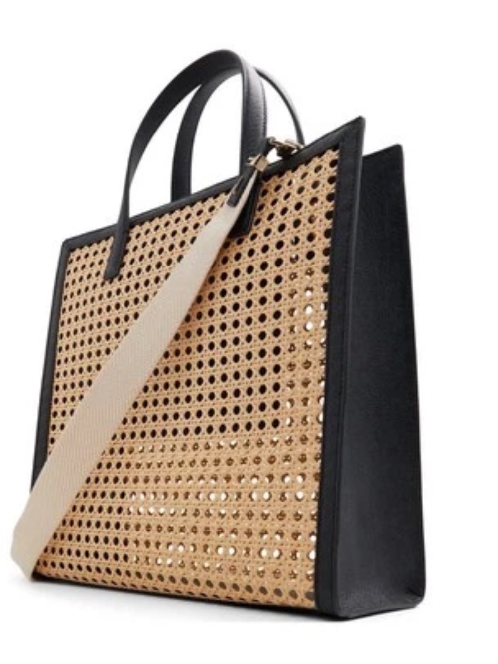 Ted Baker Flo June Wicker Tote Bag | NWT - Picture 2 of 16